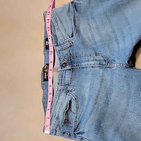 Ring of Fire Size 32x30 Slim Denim Blue Jeans, Medium Wash Gently Used Condition - Picture 4 of 12